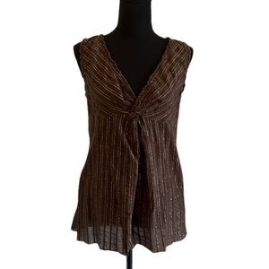 Calvin Klein sleeveless blouse